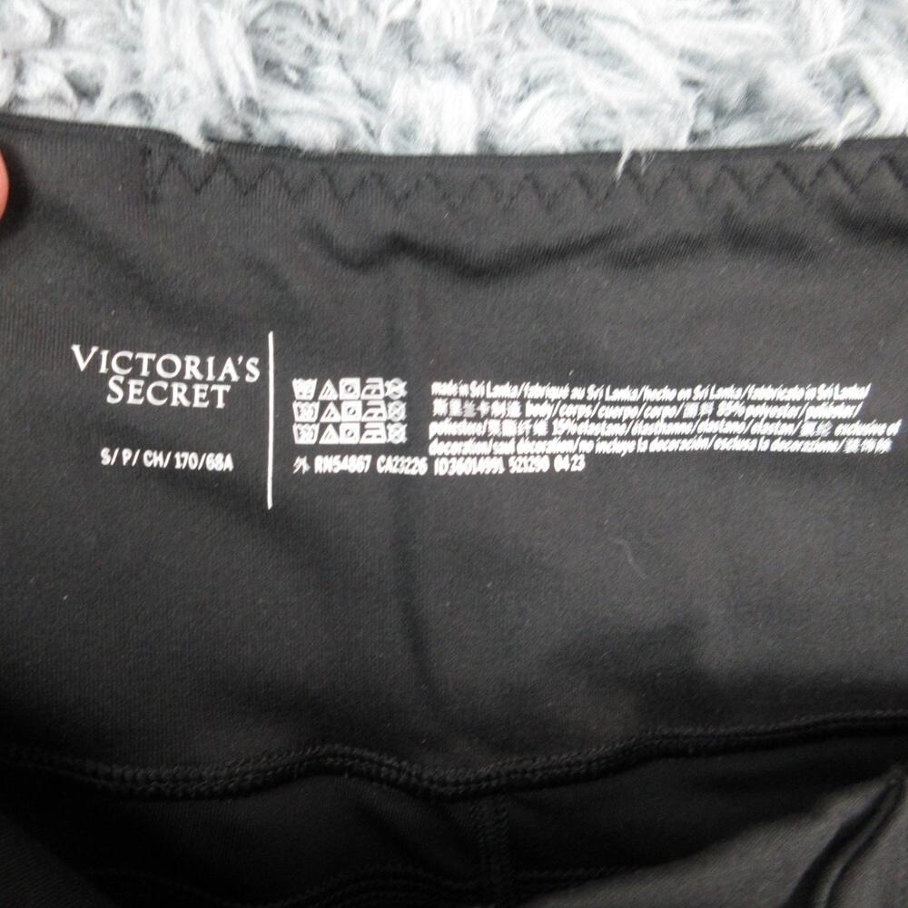 Victoria's Secret Pants Womens Small Black High Rise Lace Up Leggings 24x23* NWT - Picture 15 of 16